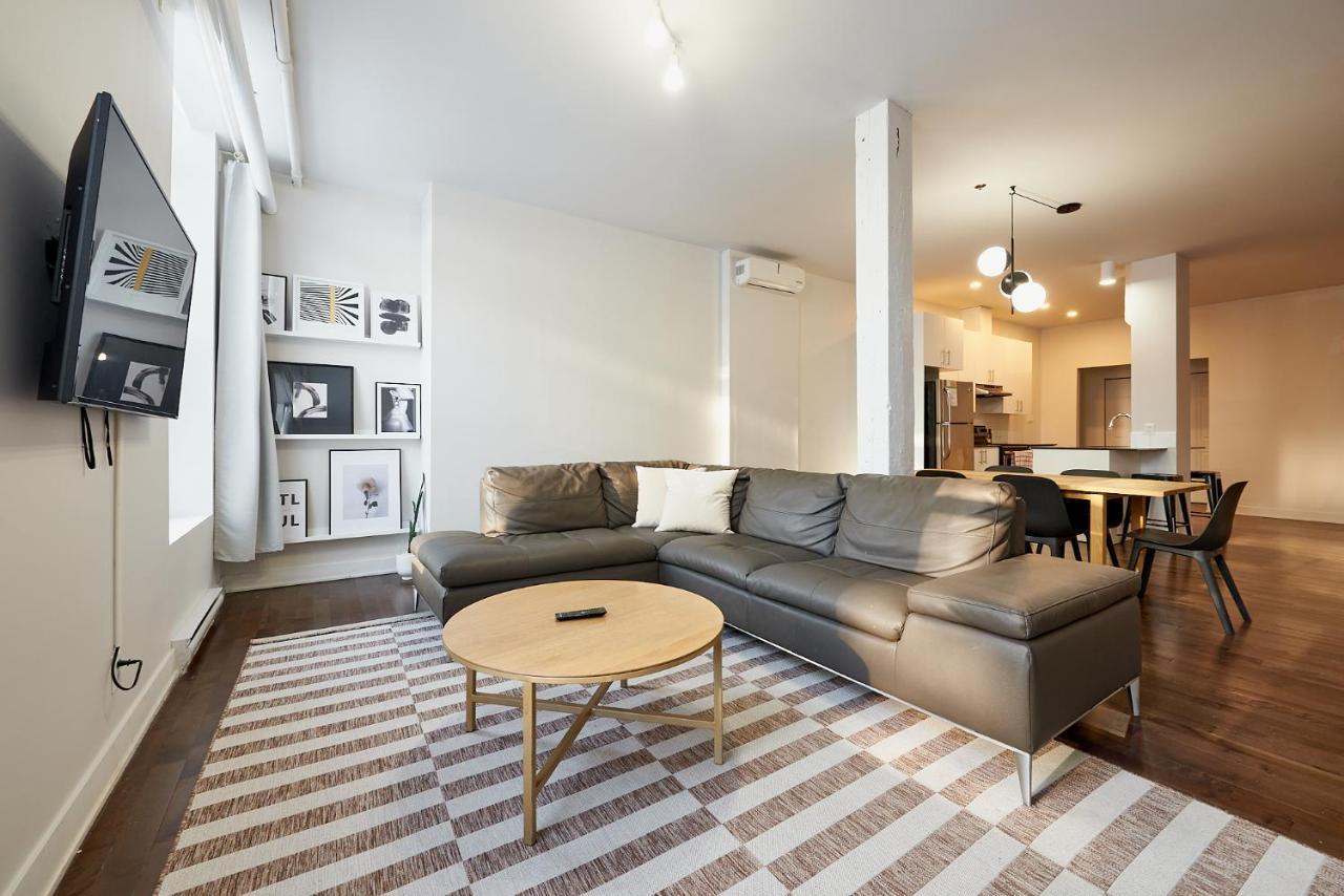 New Spacious Industrial Loft In Le Plateau By Den Stays Montreal Ngoại thất bức ảnh